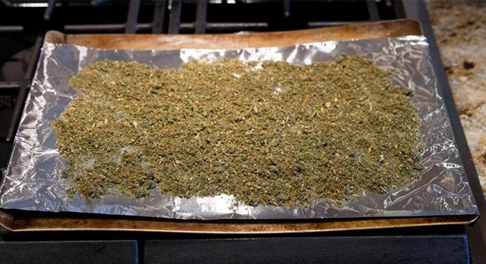 decarboxylatie van marihuana