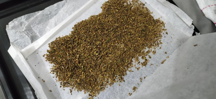decarboxylatie van marihuana