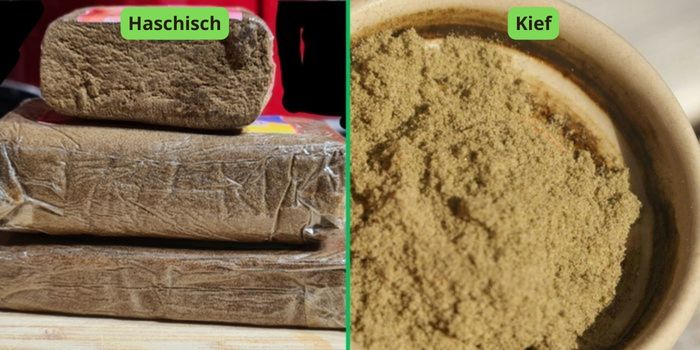 Différences entre le haschisch et le kief