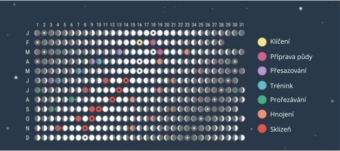 pěstování konopí během fází měsíce